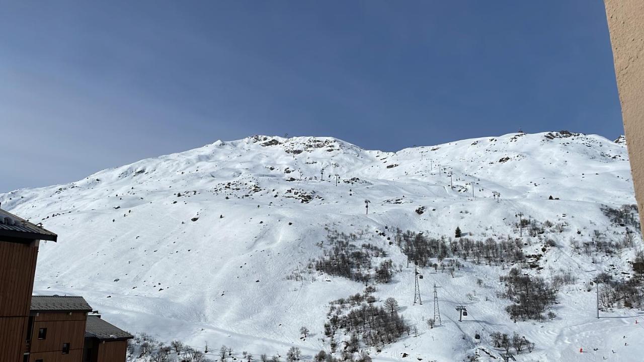 Appartement Pour 6 Personnes Au Pied Des Pistes Au Calme Aux Menuires Les Asters Saint-Martin-de-Belleville Exterior photo